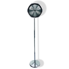 Aluminium floor standing clock