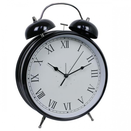 basic double bells alarm clock
