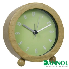 Wooden Table Alarm Clock