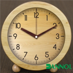 Wooden Table Alarm Clock