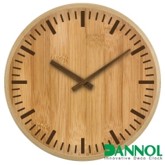 Wooden wall clock