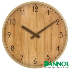 Wooden wall clock