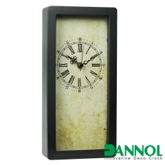 Wooden Wall Clock and Table Clock 2 in 1