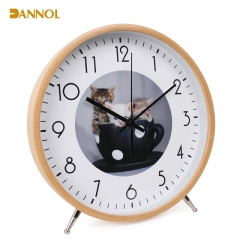 Wooden Table Clock