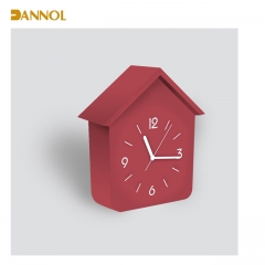 House shaped wall clock