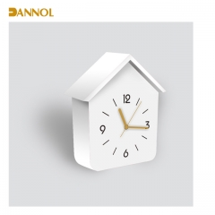 House shaped wall clock