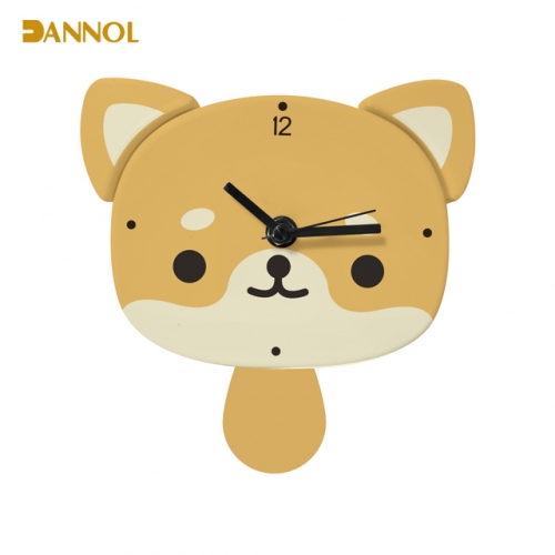 Animal shaped plastic wall clock