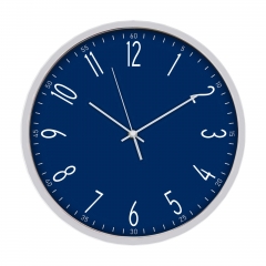 Slim frame plastic wall clock