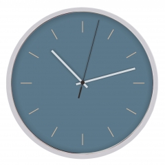 Slim frame plastic wall clock