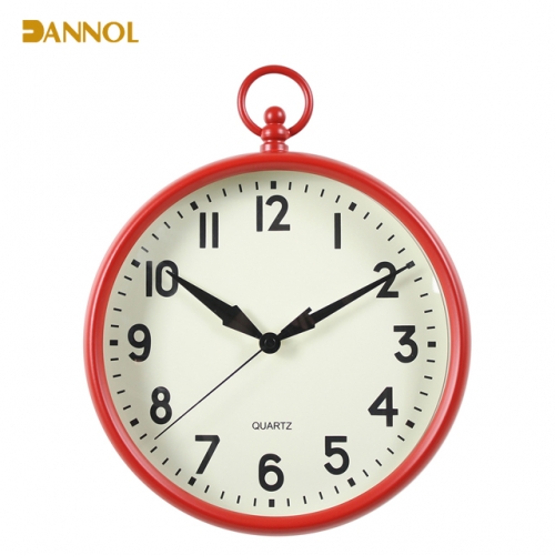 25CM Metal wall clock