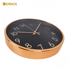 Rose Gold Metal wall clock