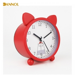 Cartoon Animal Metal Table Alarm Clock