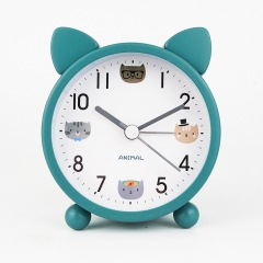 Cartoon Animal Metal Table Alarm Clock