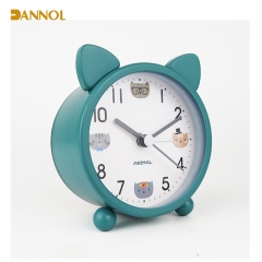 Cartoon Animal Metal Table Alarm Clock