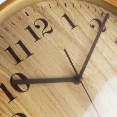 22CM Wooden wall clock