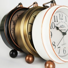 Antique Metal Alarm Clock