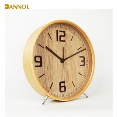 Wooden Table Clock & Wall Clock 2 in 1