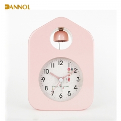 Unique Design Single Bell Alarm Clock