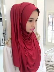 Latest jersey 10 colors instant hijab-TJ2984