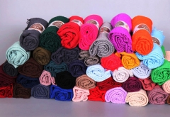 Cotton scarf 45 colors in stock-TJ0309