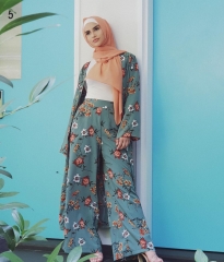 Fashion Muslim Abaya Suits LR221