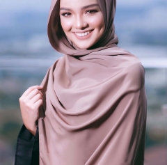 32 colors Shading Fabric Hijab TJ0359