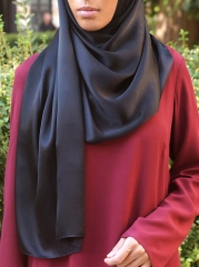 19 colors Shinning Polyester Hijab TJ0355