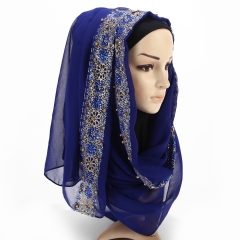 9 colors Pearl Chiffon Hijab TJ0348
