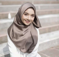 19 colors Shinning Polyester Hijab TJ0355