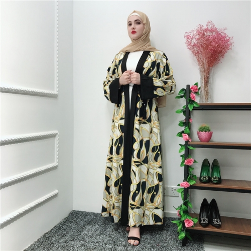 Latest Design Soft Cepe Abaya LR242