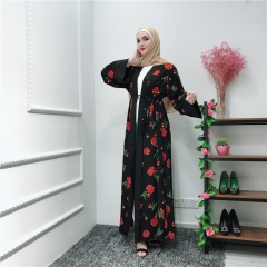 Latest Designs Black Abaya Coats LR247