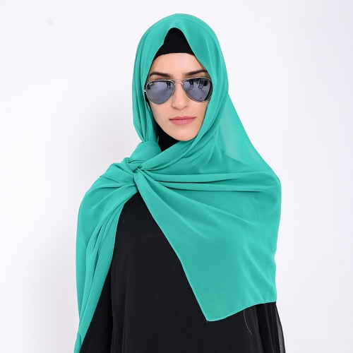 chiffon hijab scarf-TJ0363