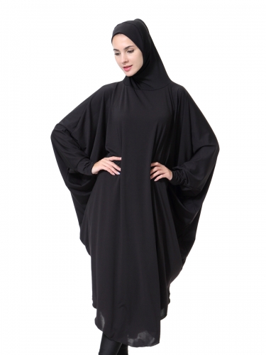 Muslim ladies butterfly dress hijab