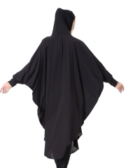 Muslim ladies butterfly dress hijab