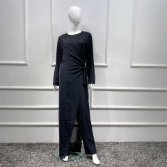 2020 wholesale new arrival Islamic polyester abaya