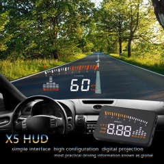 X5 Hot selling 3.5 Inch Simple function OBD2 HUD Head Up Display