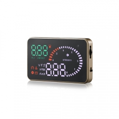 X6 Hot selling 3.5 Inch Golden OBD2 HUD Head Up Display