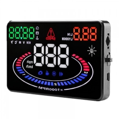 E300 Hot selling 5.5 Inch Multi-color OBD2 HUD Head Up Display