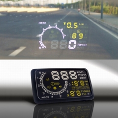 W02 5.5 Inch OBD2 car HUD Head Up Display