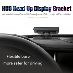 HUD flexible base 360 adjustment holder