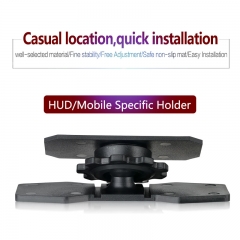 HUD flexible base 360 adjustment holder