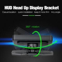 HUD flexible base 360 adjustment holder