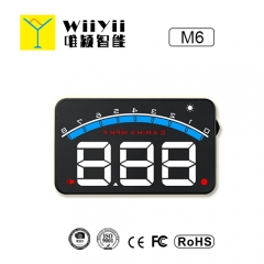 M6 New Arrival 3.5 Inch OBD2 HUD Head Up Display