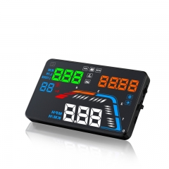 Q700 Hot selling Multi-color 5.5 Inch OBD HUD Head Up Display