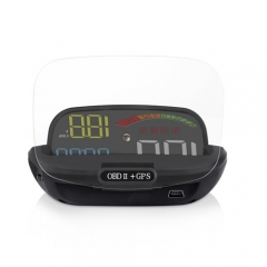 Latest C800 OBD+GPS HUD with big screen Multi-color car Head Up Display