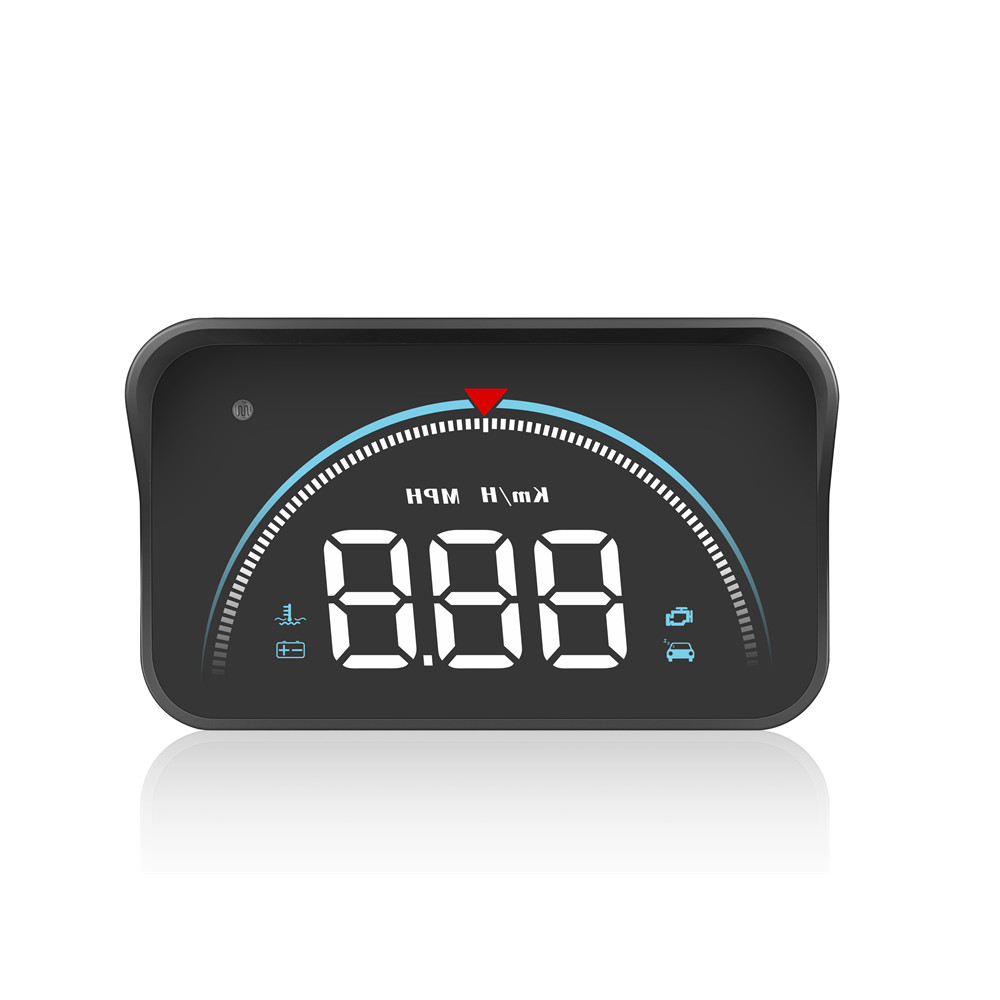 M8 Hot selling OBD2 HUD with glare shield 3.5 Inch Multi-color car