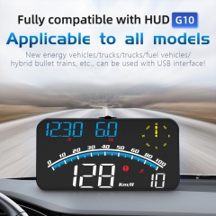 WiiYii New Universal GPS Car HUD Head Up Display G10 Blue