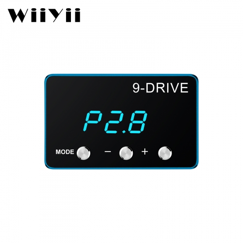 WiiYii Car Electronic Throttle Controller 9 Drive Blue color