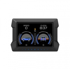 唯颖智能P22汽车OBD2液晶仪表GPS坡度仪