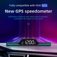 WiiYii G15 GPS Speedometer Universal GPS HUD Head Up Display